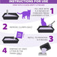 Arm & Hammer Forever Fresh Clumping Cat Litter (18lb) Lavender Freshness w/ Essential Oils