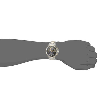 Seiko Horlosie Coutura-versameling vir Mans Sonkrag Ewigdurende Kalender Alarm Chronograaf Horlosie