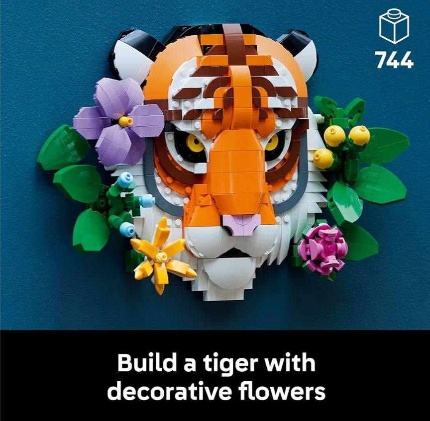 LEGO Art Die Faunareeks – Tier, Boustel vir Volwassenes 18+