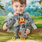 New Transformers Cyberworld Grimlock Chomp & Battle 9-Inch Action Figure, Quick Change to Dino Mode, Robot Toys for Boys & Girls 6+ Years