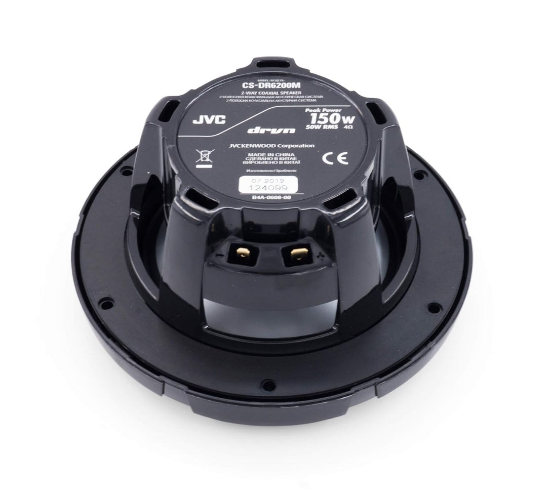 JVC CS-DR6200M Mariene Luidspreker 6.5" 2-rigting Swart
