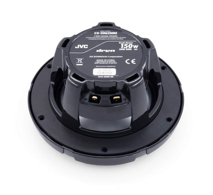 JVC CS-DR6200M Mariene Luidspreker 6.5" 2-rigting Swart
