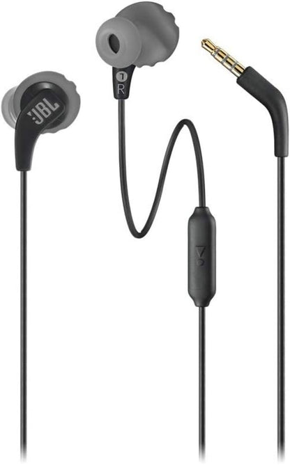 JBL Endurance RUN - Bedrade Sport-In-Oorfone - Swart