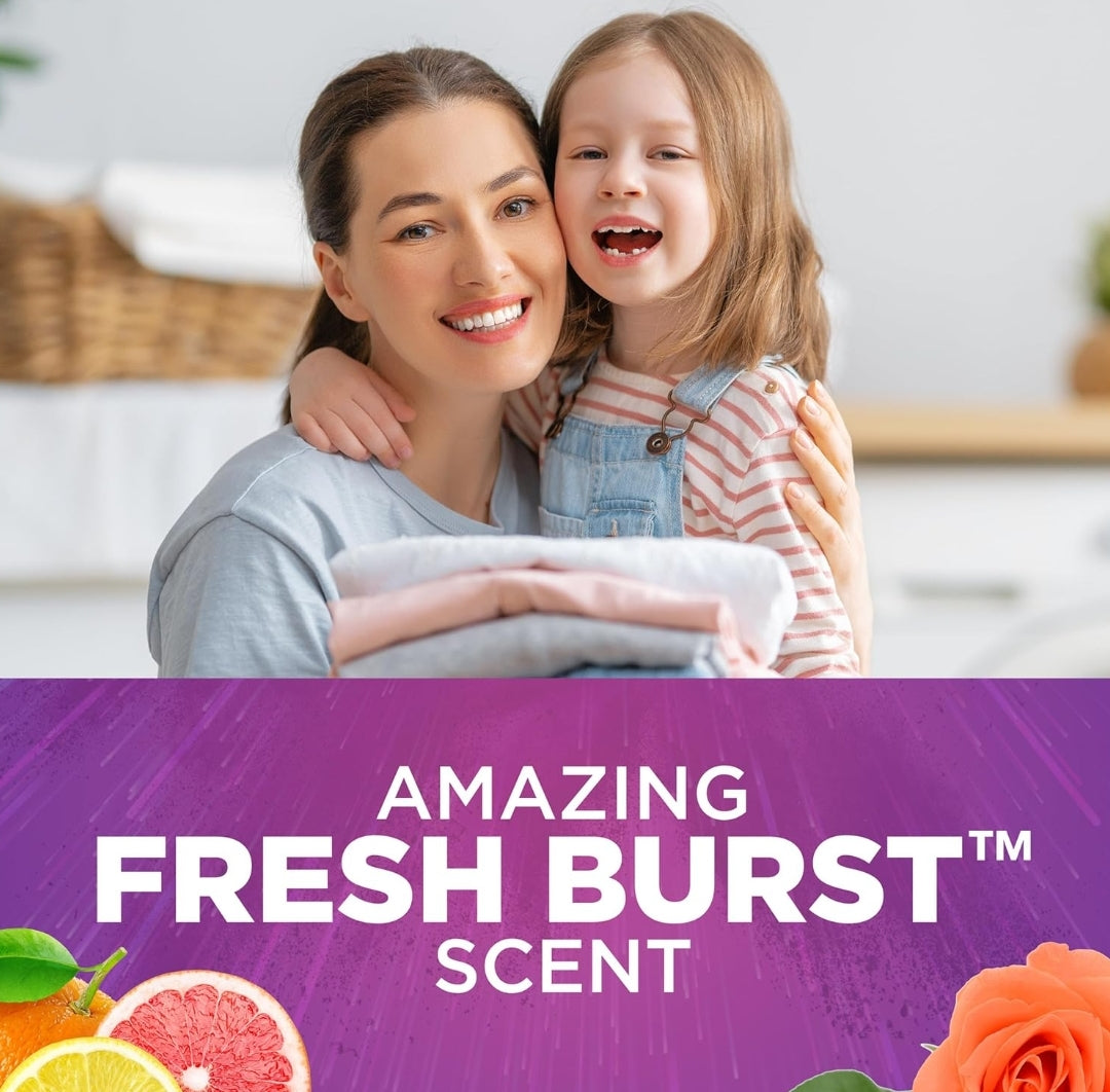 ARM & HAMMER Plus OxiClean Odor Blasters Fresh Burst, 77 Loads Liquid Laundry Detergent (100.5 Fl oz)