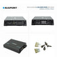 BLAUPUNKT BPA-E604 4-Channel Class AB Car Amplifier - 1800W Max Power, Bridged 360W RMS - Compact Design for Superior Sound Clarity