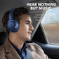 Soundcore Anker Life Q20 Hybrid Active Noise Cancelling Headphones, Wireless Over Ear Bluetooth Headphones, 70H Playtime, Hi-Res Audio, Deep Bass, Memory Foam Ear Cups, Travel, Office, USB-C Charging