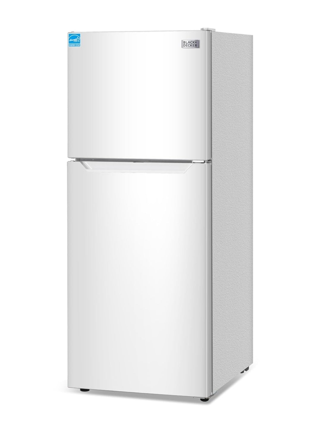 BLACK+DECKER 10 Kvt. Vt. Bo-op Yskas met Vriesskas, 2-Deur Yskas met Bo-Vriesskas en Verstelbare Temperatuurbeheer, ENERGY STAR, BR1000HW, Wit