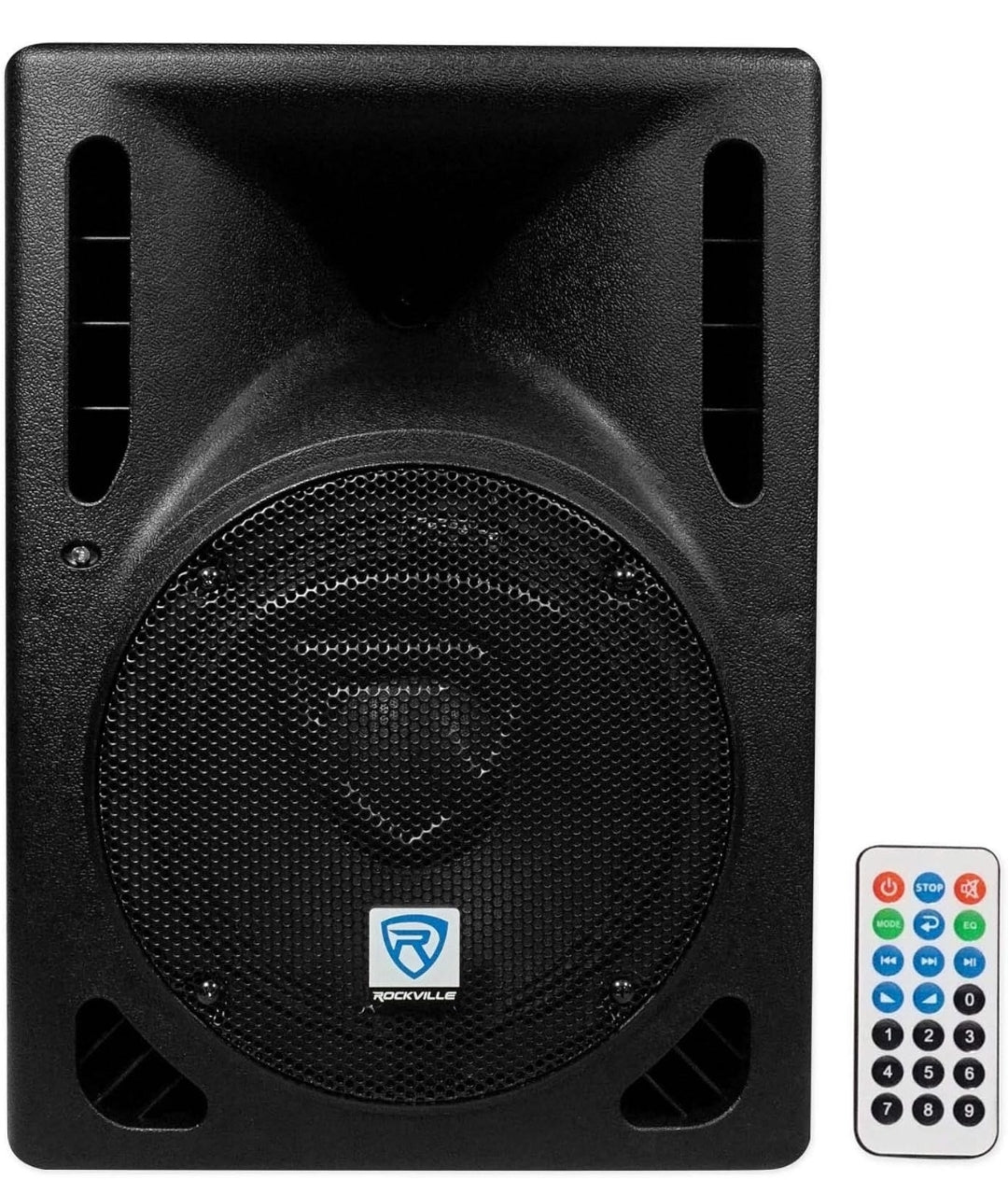 Rockville RPG8BT 8" Inch Powered 400W DJ PA Speaker BlueTooth
