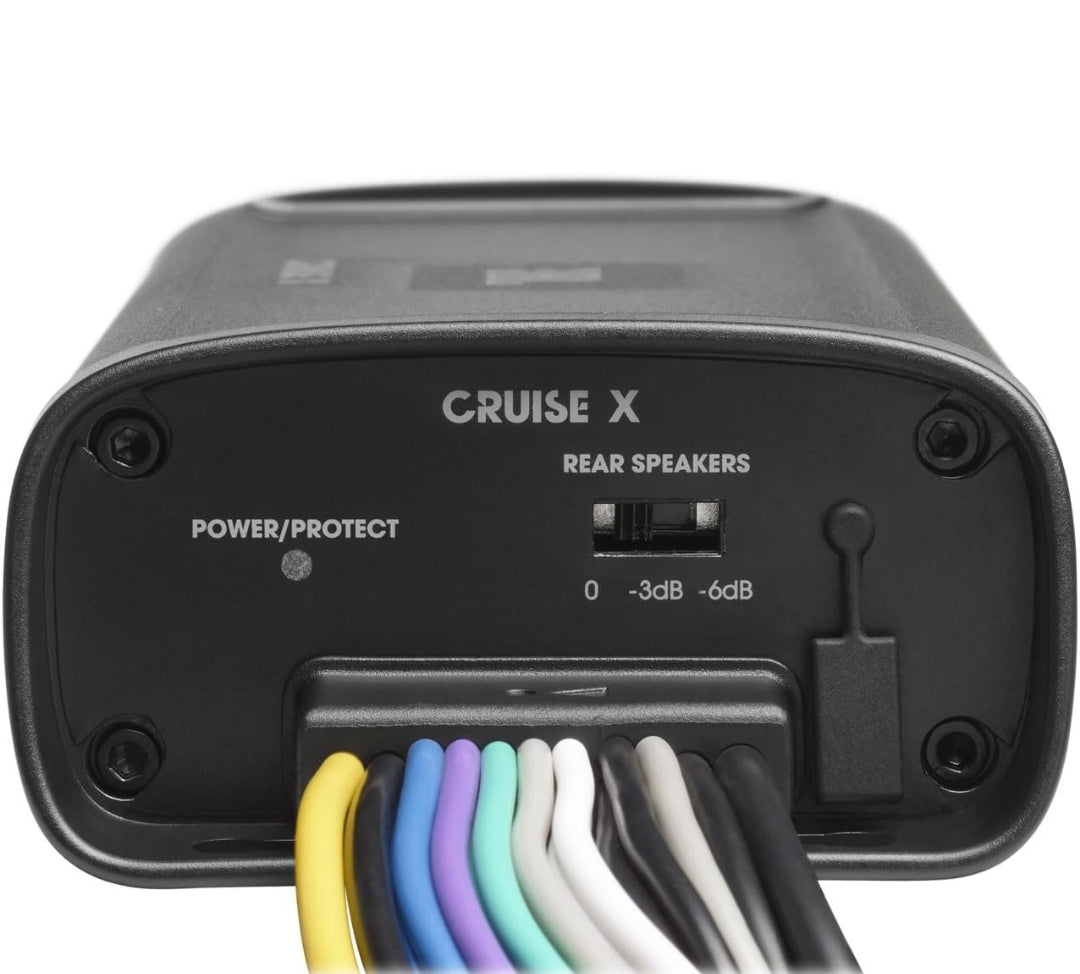 JBL CRUISE X Weather-Resistant ATV 4-Channel Plug and Play Bluetooth Amplified System