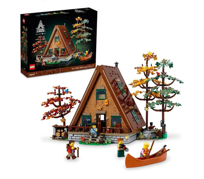 LEGO Ideas A-raamkajuit Boustel DIY Miniatuurhuis Modelstel - 21338