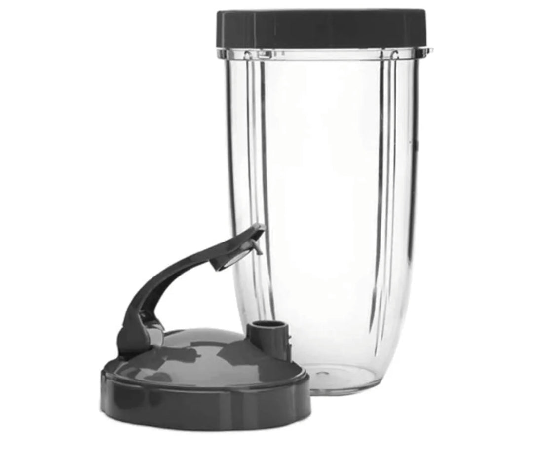 NutriBullet Pro Deluxe Upgradebeker Vervanging - Grys/Deursigtig (32 Oz)