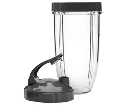 NutriBullet Pro Deluxe Upgradebeker Vervanging - Grys/Deursigtig (32 Oz)