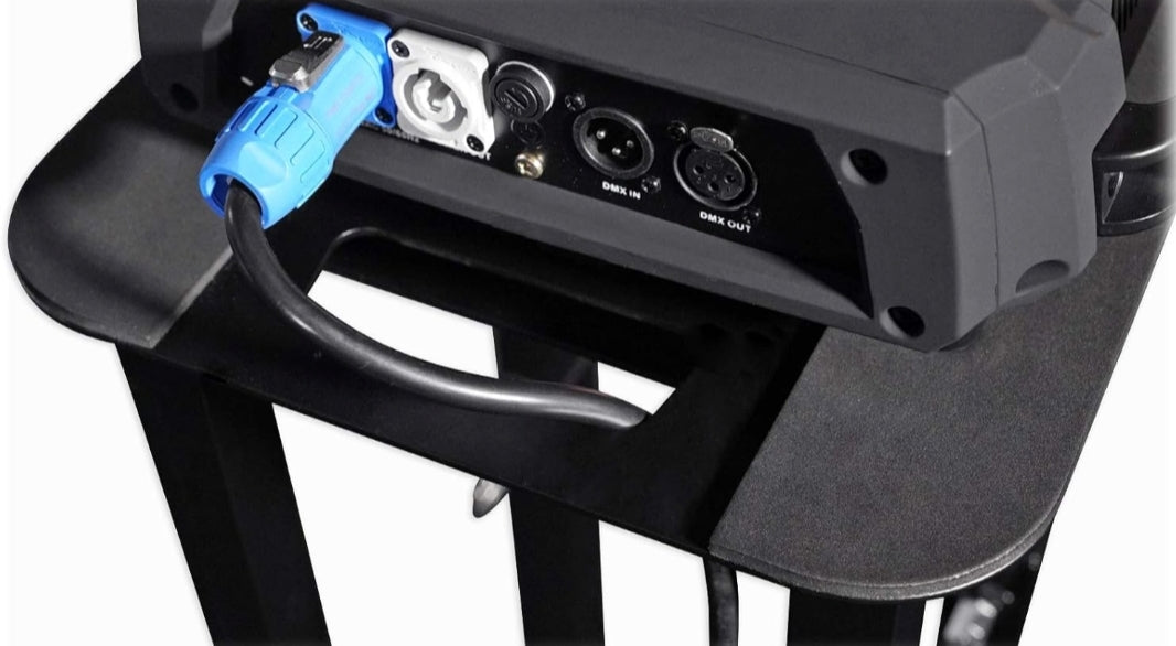 BUNDLE (2) Rockville BPA8 8" Powered 300w DJ Speakers w Bluetooth+Totem Style Stands