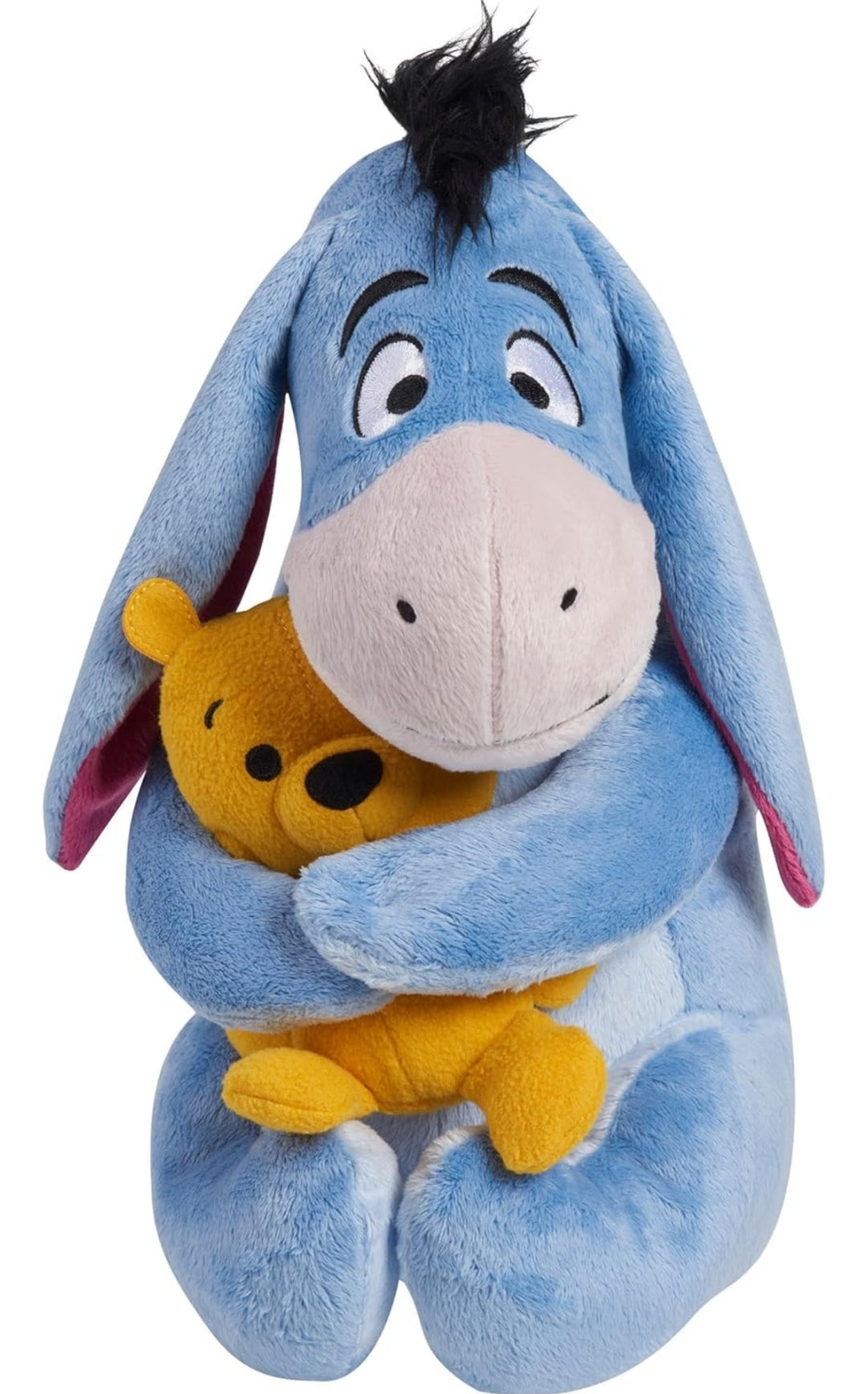 Disney Classics Lil Friends Eeyore and Winnie the Pooh Plushie Stuffed Animal - Kids Toys for Ages 2 Up by Just Play
