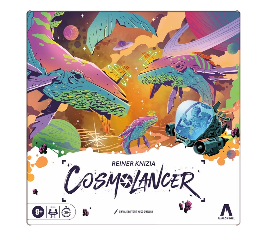 Cosmolancer Board Game - A Strategy Game by Reiner Knizia- Family Games for Kids, Teens, and Adults