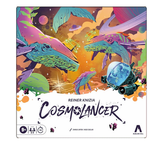 Cosmolancer Board Game - A Strategy Game by Reiner Knizia- Family Games for Kids, Teens, and Adults