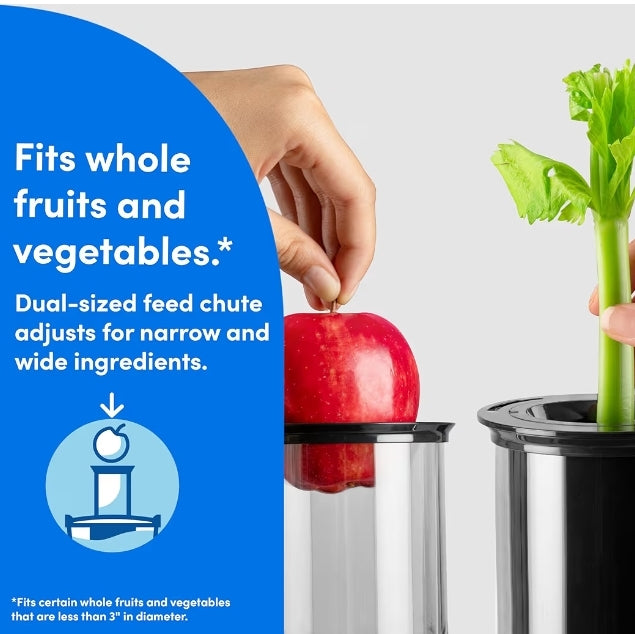 NutriBullet Juicer Pro Sentrifugale Versapper, Voedselvoorbereiding, 800ml/1.5 Liter, 1000 Watt - Silwer