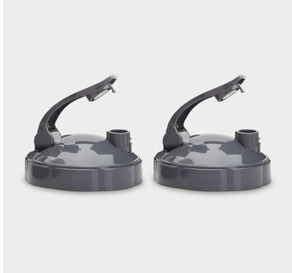 NutriBullet Flip Top To-Go Deksel (stel van 2), Grys, .25 Lbs