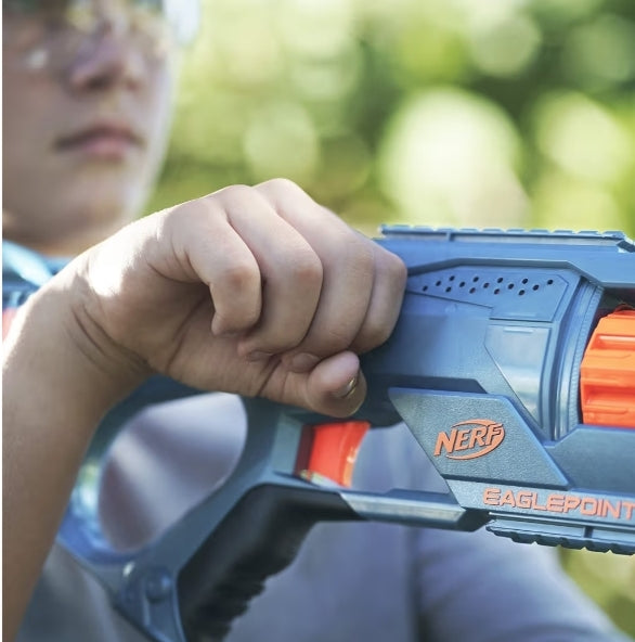 Nerf Elite 2.0 Eaglepoint RD-8 Blaster - Detachable Scope and Barrel, 16 Official Elite Darts