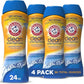 Arm & Hammer In-Wash Scent Booster - Purifying Waters, (24 oz) Pack of 4