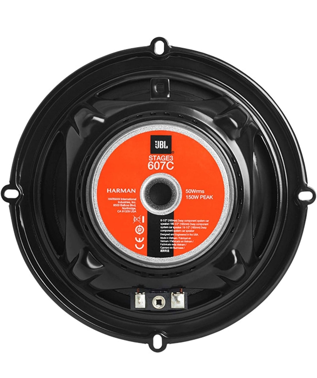 JBL Stage 3607C - 6.5" Two-way car audio component system w/crossover