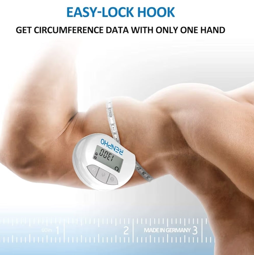 Bluetooth Digital Weight Scale,Smart Body Composition Analyzer with Smart Tape Measure Body with App