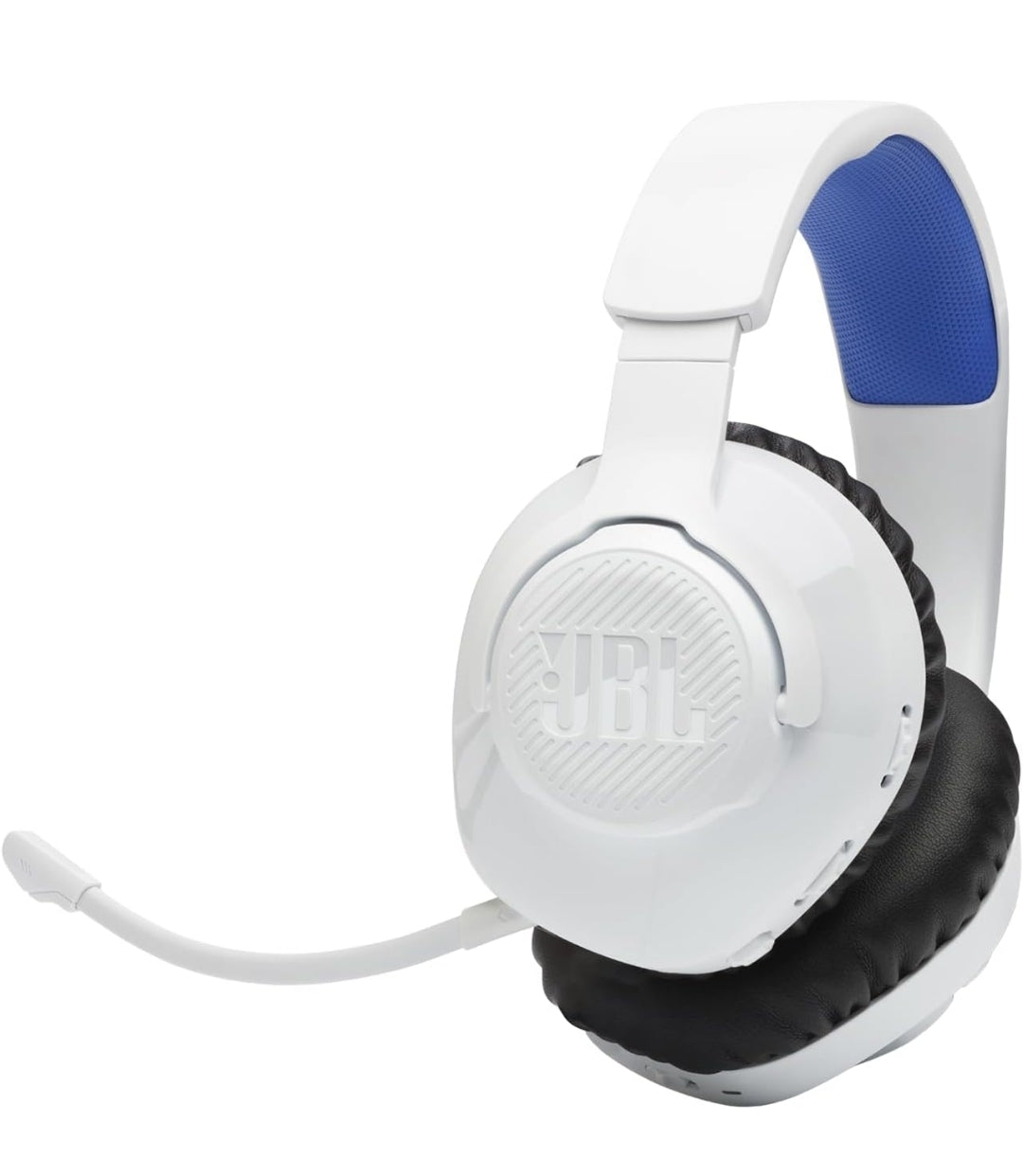 JBL Quantum 360P - Wireless Over-Ear Console Gaming Headset with Detachable Boom - (White)