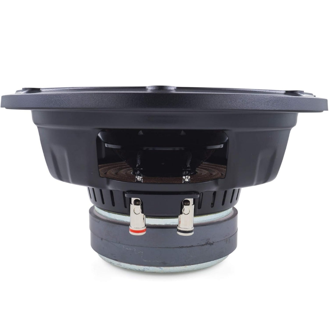 JVC CW-DR124/104 DRVN 10" 4-ohm 350 Watt Car Audio Subwoofer- Single (Black) with Dependable Low-Frequency
