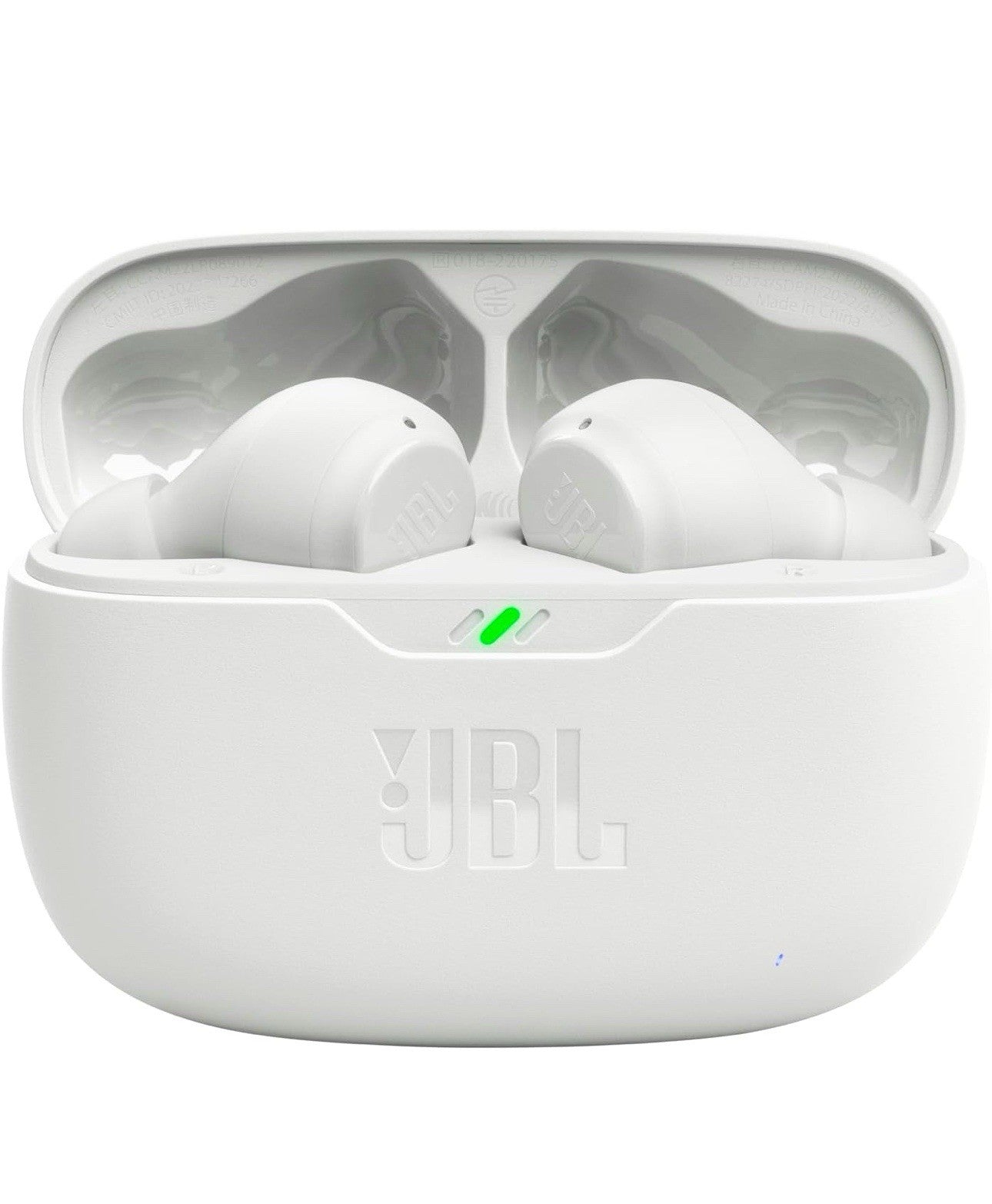 JBL True Wireless Vibe Beam - Deep Bass Sound Earbud - White