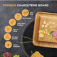 Charcuterie Board Gift Set - Bamboo Cheese Board Serving - House Warming Gifts