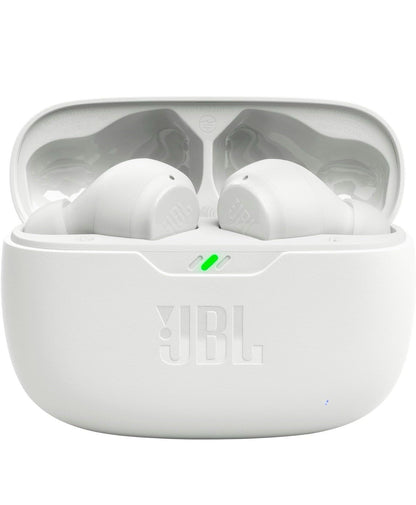 JBL True Wireless Vibe Beam - Diep Bass Klank Oorfoon - Wit