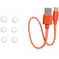 JBL True Wireless Vibe Beam - Deep Bass Sound Earbud - White