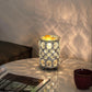 Wax Warmer Wrought Iron Crystal-  Wax Melt  - Warmer Electric Oil Burner