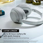 SONY Over-Ear Noise Cancelling, Headset Bluetooth w/ Built-in Alexa  - WHITE