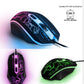 BUNDLE - Gaming Keyboard Mouse Headset Combo,USB Wired Crack Backlit Keyboard