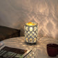 Wax Warmer Wrought Iron Crystal-  Wax Melt  - Warmer Electric Oil Burner