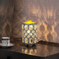 Wax Warmer Wrought Iron Crystal-  Wax Melt  - Warmer Electric Oil Burner